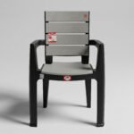 bosen double tone plastic chair bs 511 black