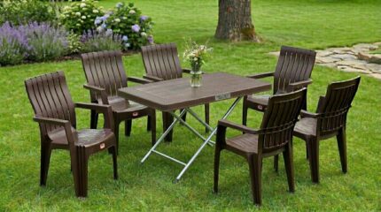 plastic chairs
